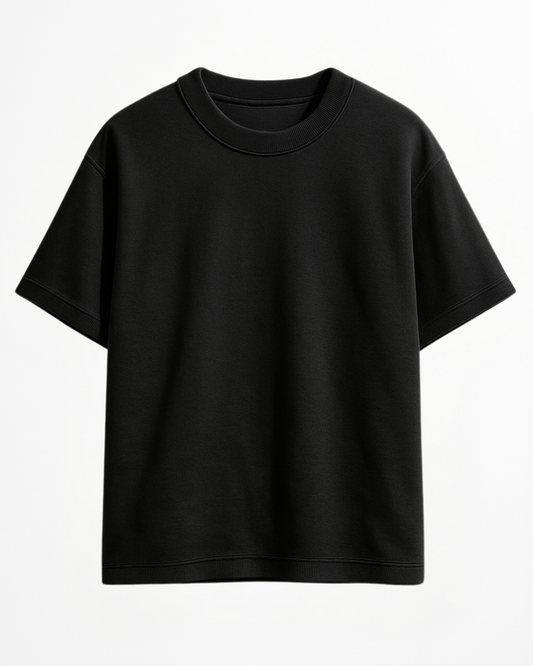 Black solid oversized
