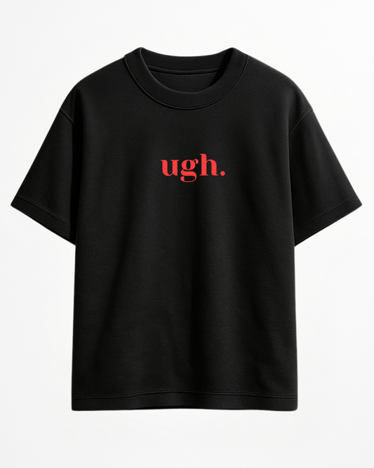 Ugh unisex black oversized