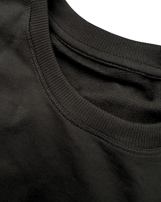 Black solid oversized