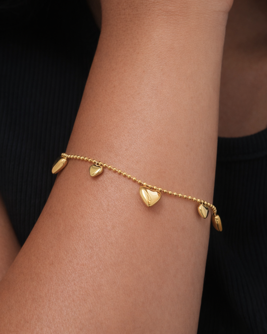 Solid Heart Bracelet