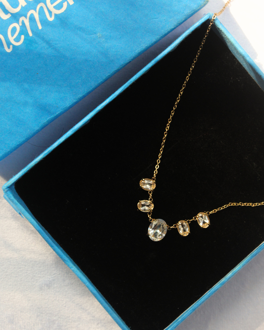 Diamond Multi Circle Necklace