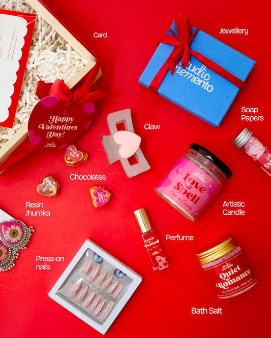 A basket of Love | Valentine's Gift for her