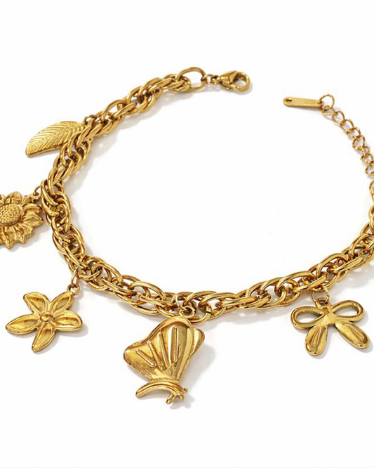 Botanical Charms Bracelet