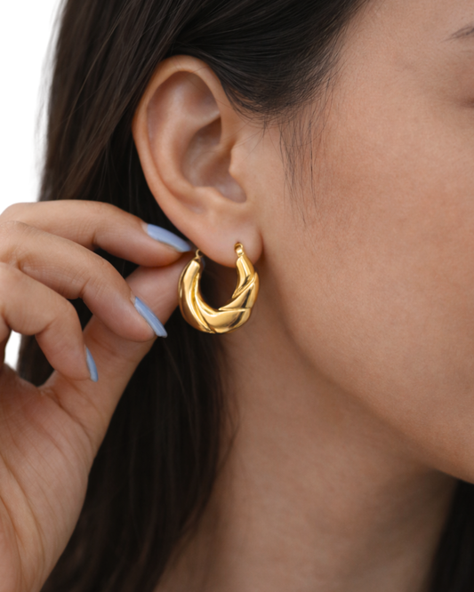 A Little Twisted Hoops