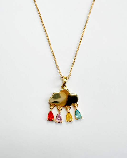 Multistone Pendant Chain